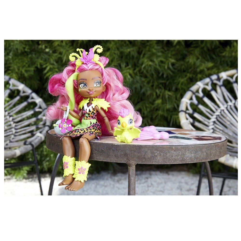 Cave Club Bebekleri Pembe Saçlı Fernessa Gnl82-Gnl85 Mattel GNL85