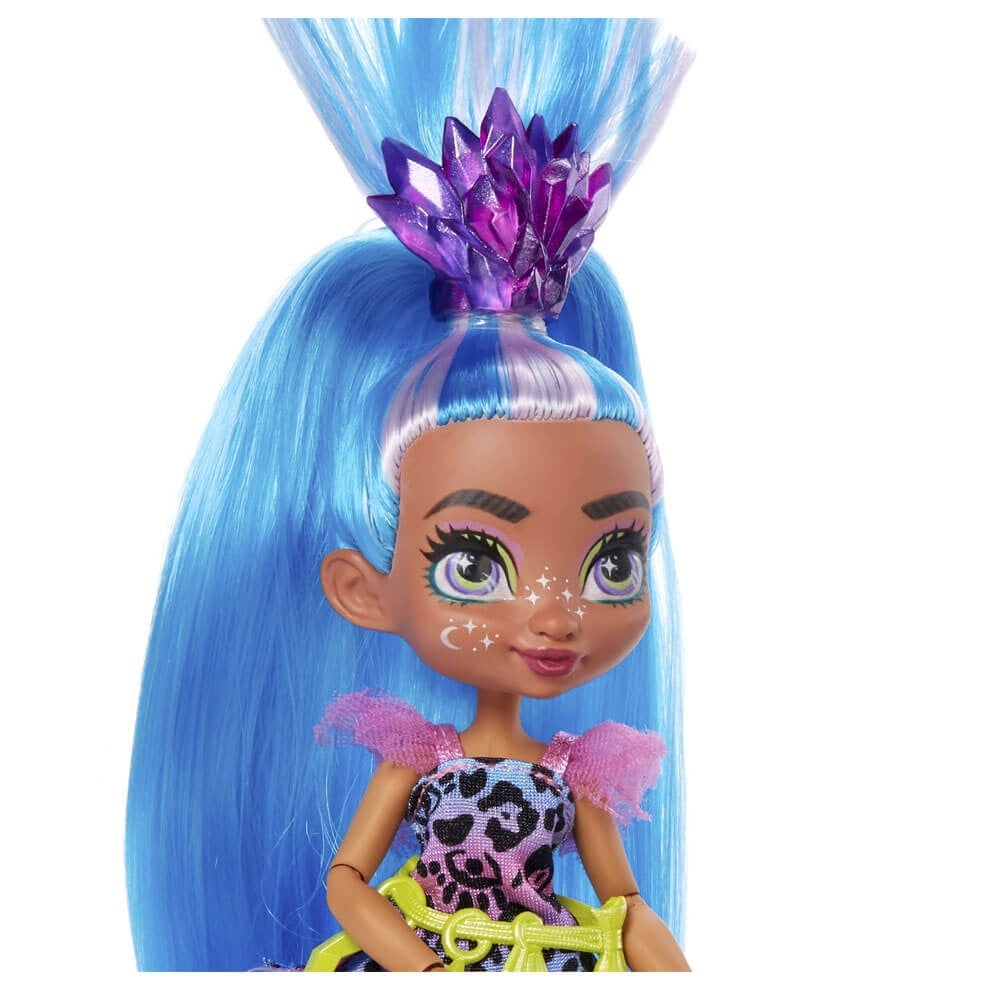 Cave Club Bebekleri Mavi Saçlı Tella Gnl82-Gnl86 Mattel GNL86