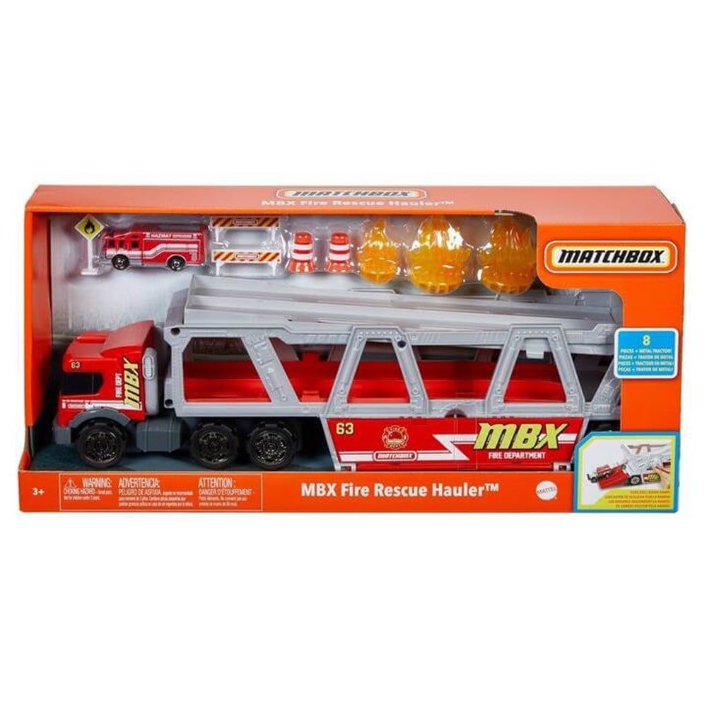 Matchbox Taşıyıcı İtfaiye Aracı Oyun Seti GWM23 Mattel GWM23