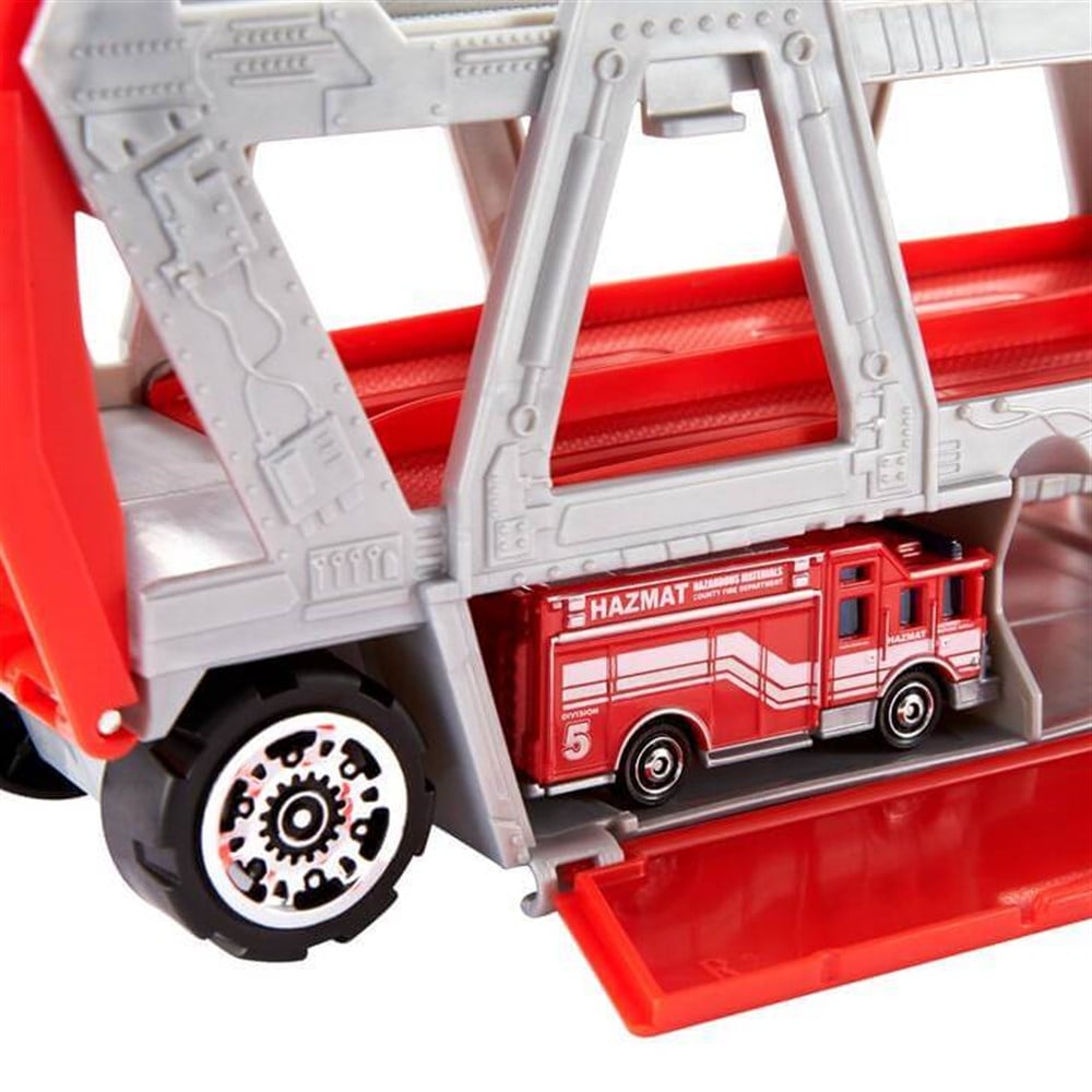 Matchbox Taşıyıcı İtfaiye Aracı Oyun Seti GWM23 Mattel GWM23