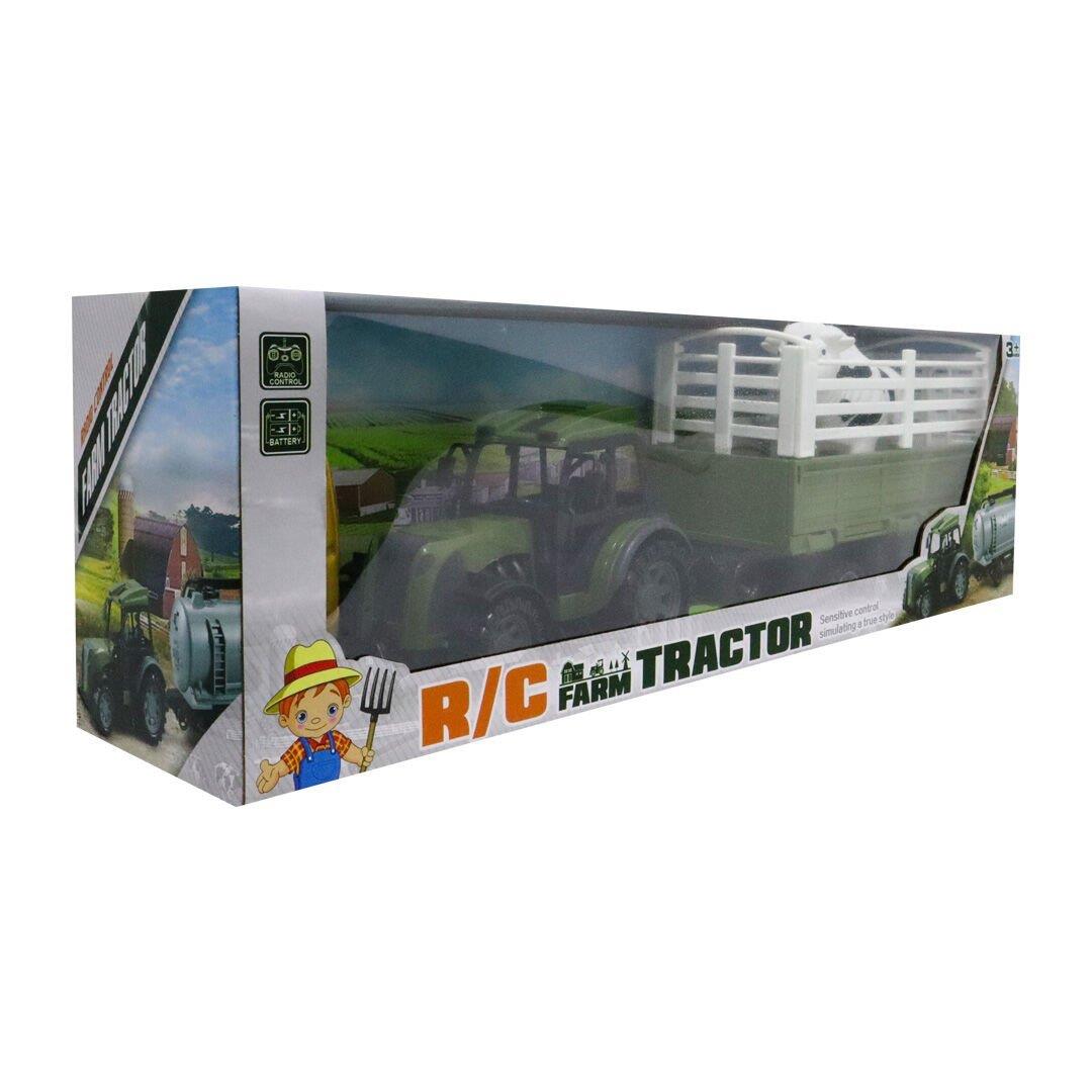 2.4G R/C Bataryalı Çiftlik Traktörü Aksesuarlı Mega BIG19053