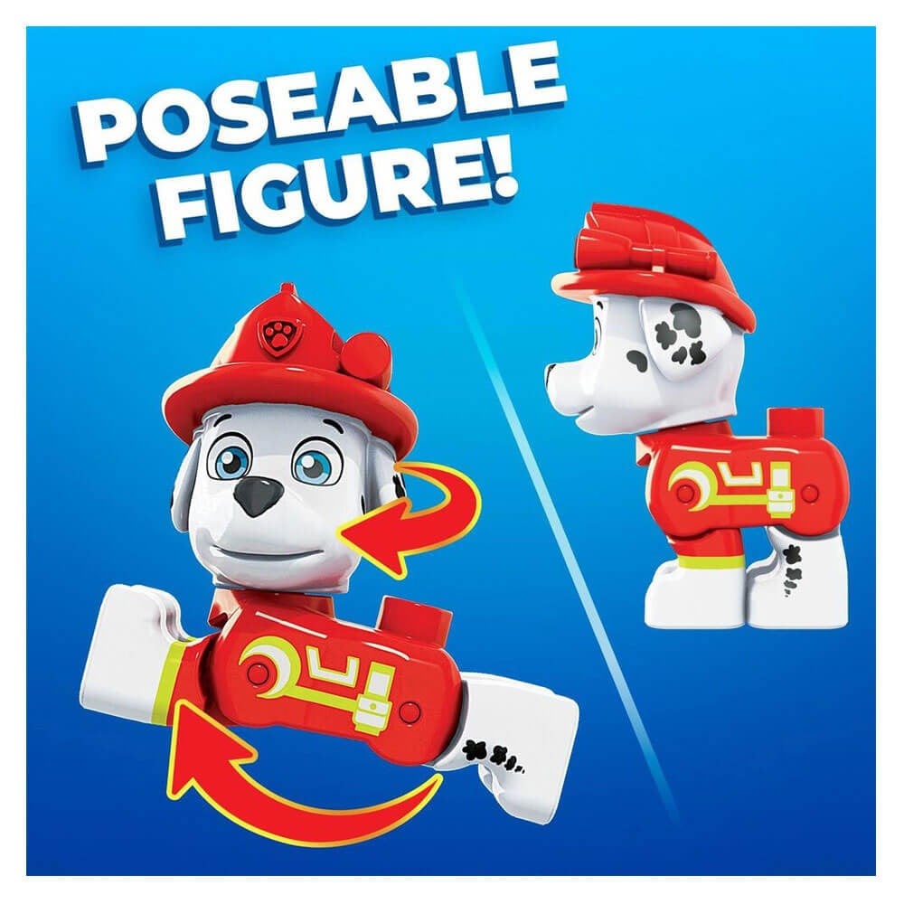 MEGA PAW PATROL KARAKTER FIGURLER MARSHALL GYH89-GYH91 Mega Bloks GYH90