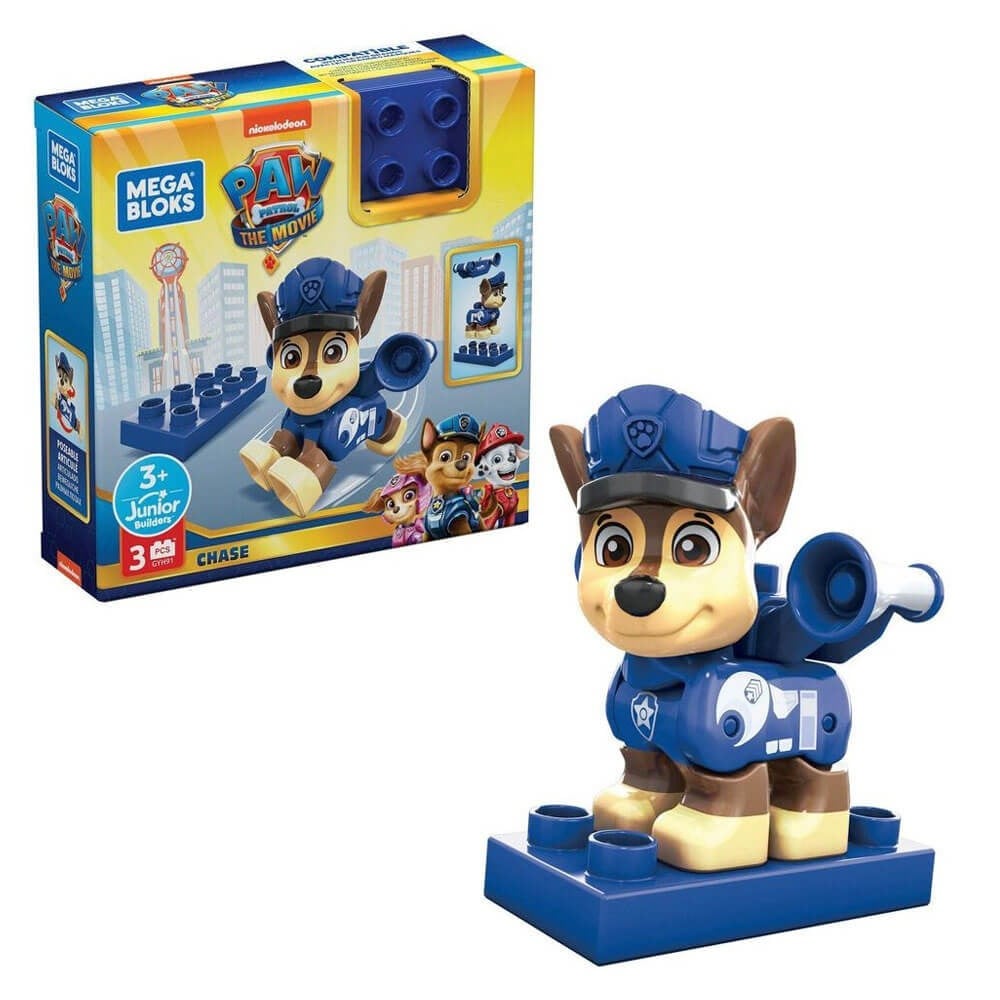 MEGA PAW PATROL KARAKTER FIGURLER CHASE GYH89-GYH91 Mega Bloks GYH91