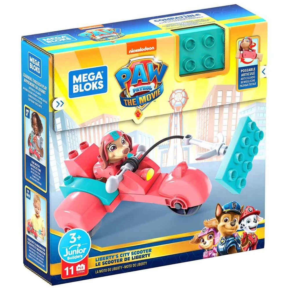 Mega Bloks Paw Patrol Liberty'nin Scooterı GYH94 Mega Bloks GYH94