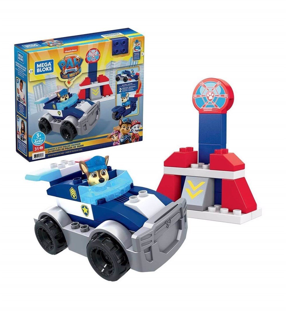 MEGA BLOCKS PAW PATROL CHASE IN POLIS ARABASI GYJ00 Mega Bloks GYJ00