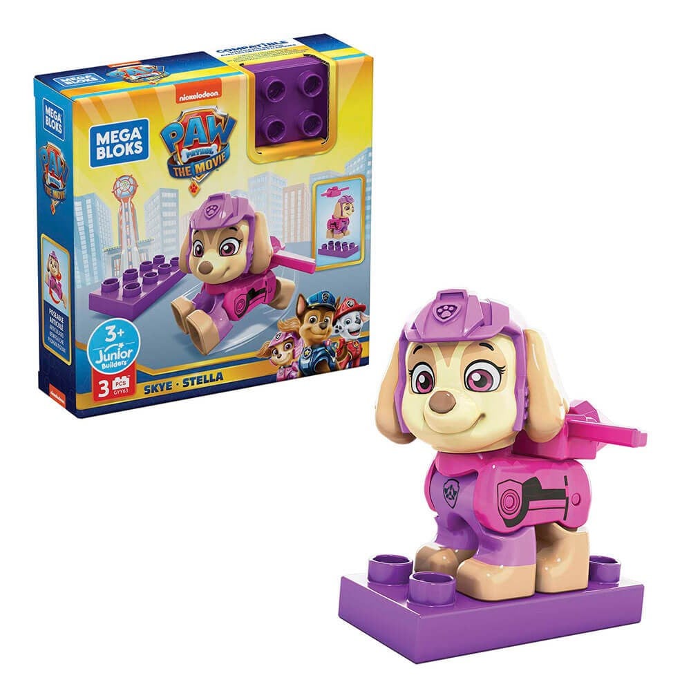 MEGA PAW PATROL KARAKTER FIGURLER SKYE GYH89-GYY63 Mega Bloks GYY63