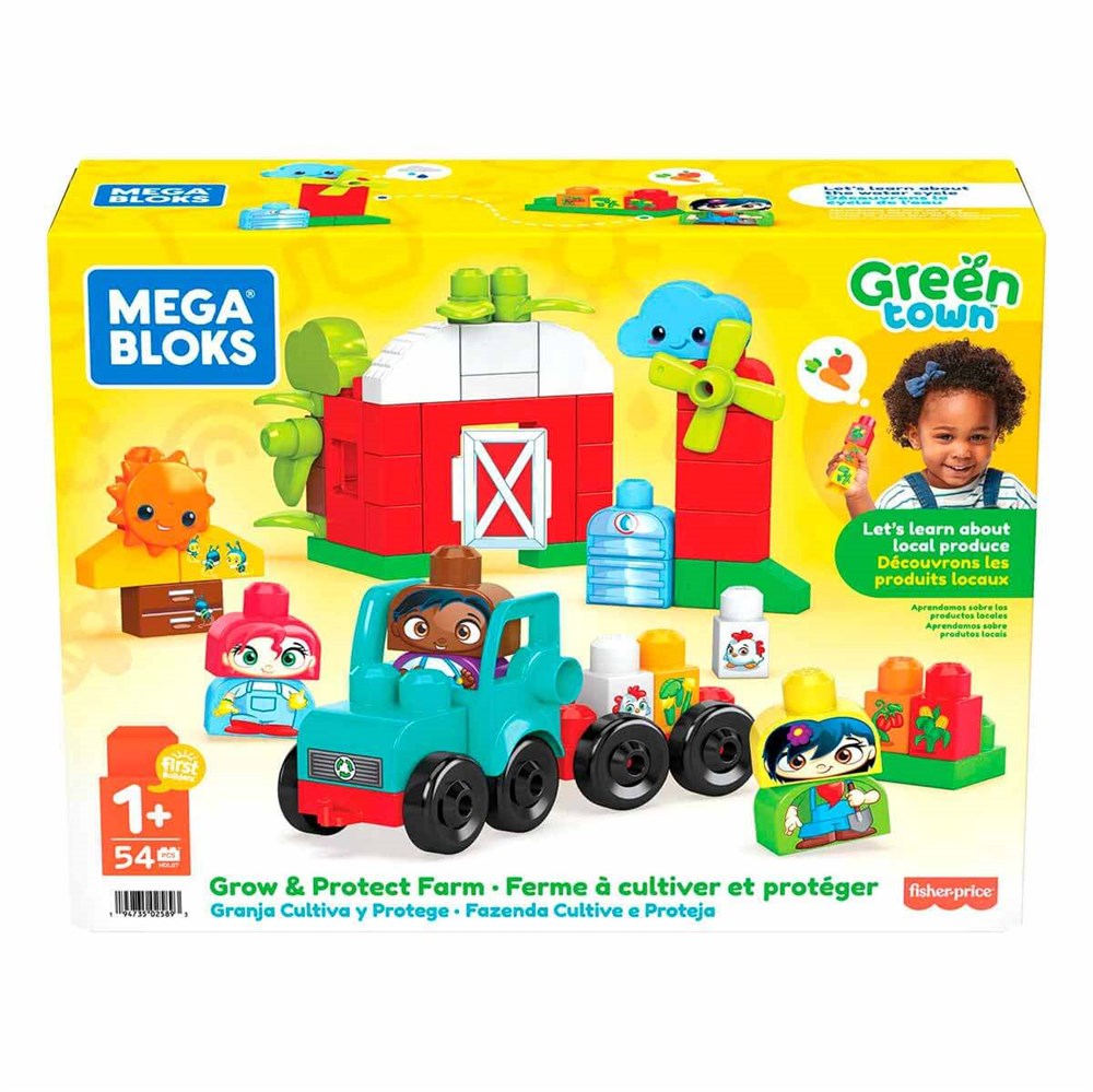 Mega Bloks Doğa Dostu Çiftlik Seti 54 Parça HDL07 Mega Bloks HDL07