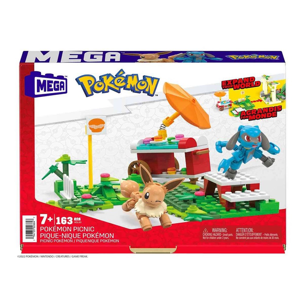 MEGA Pokemon Adventure Builder Piknik Yapı Seti HDL80 Mega HDL80