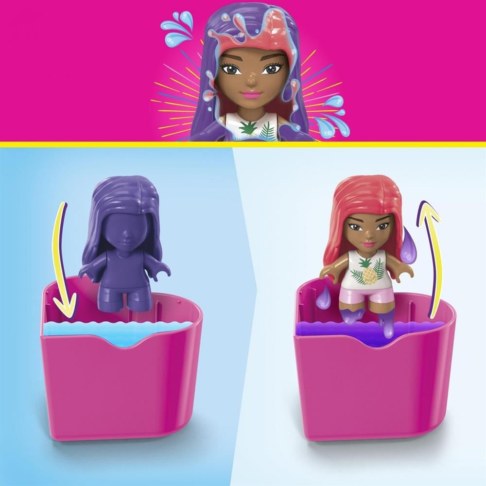 MEGA Barbie Color Reveal Mini Bebekler HHP85-HHP88 Mega HHP88