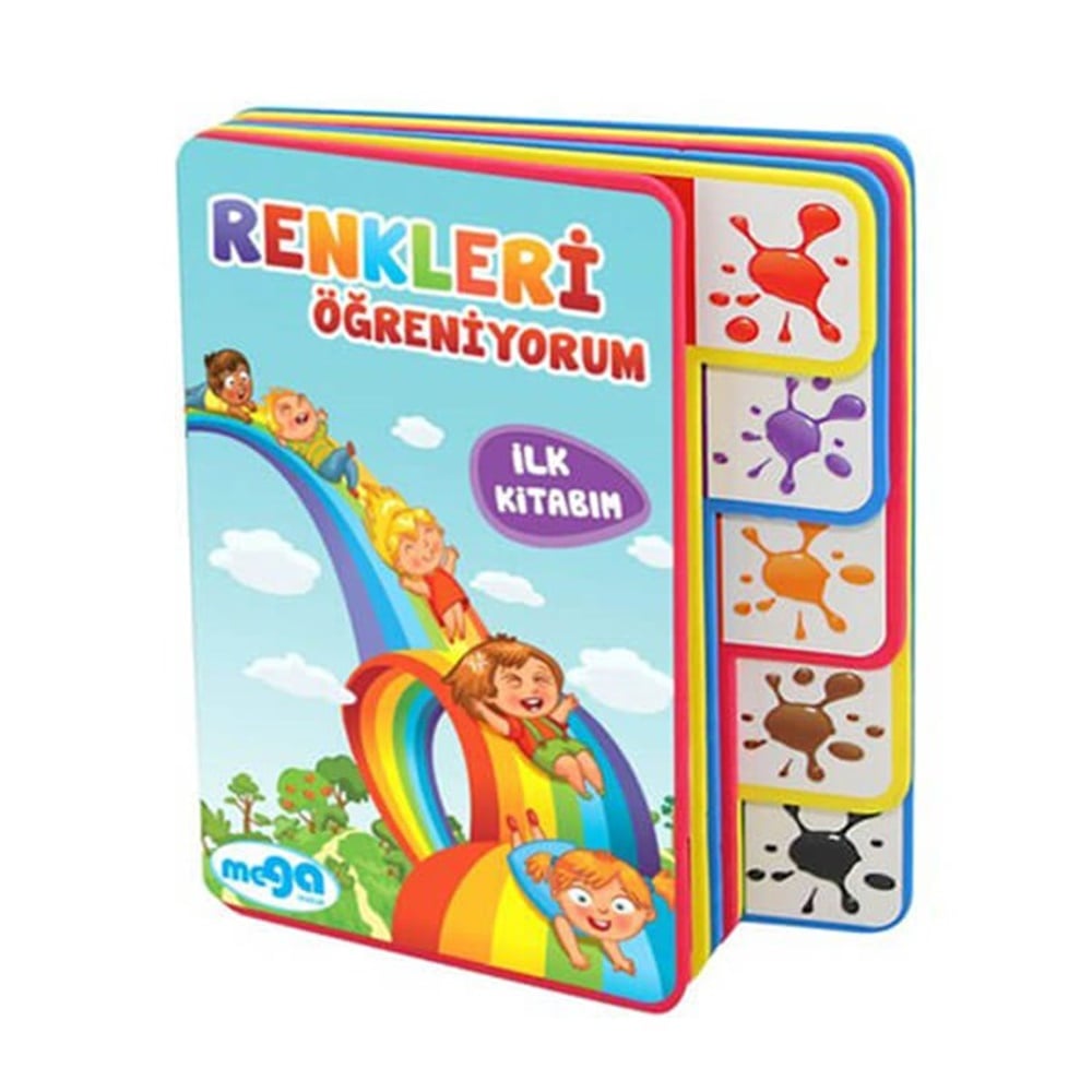 Mega İlk Kitaplarım - Renkleri Öğreniyorum Mega Oyuncak CXY57298