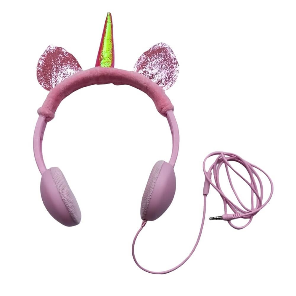 Unicorn Mikrofonlu Kulaklık Pembe Mega Oyuncak UMC002