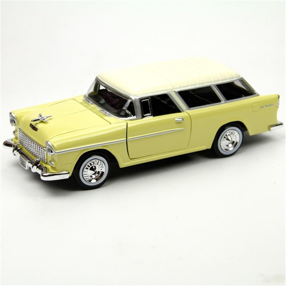 Metal Motormax 1955 Chevy Bel Air Nomad 1:24