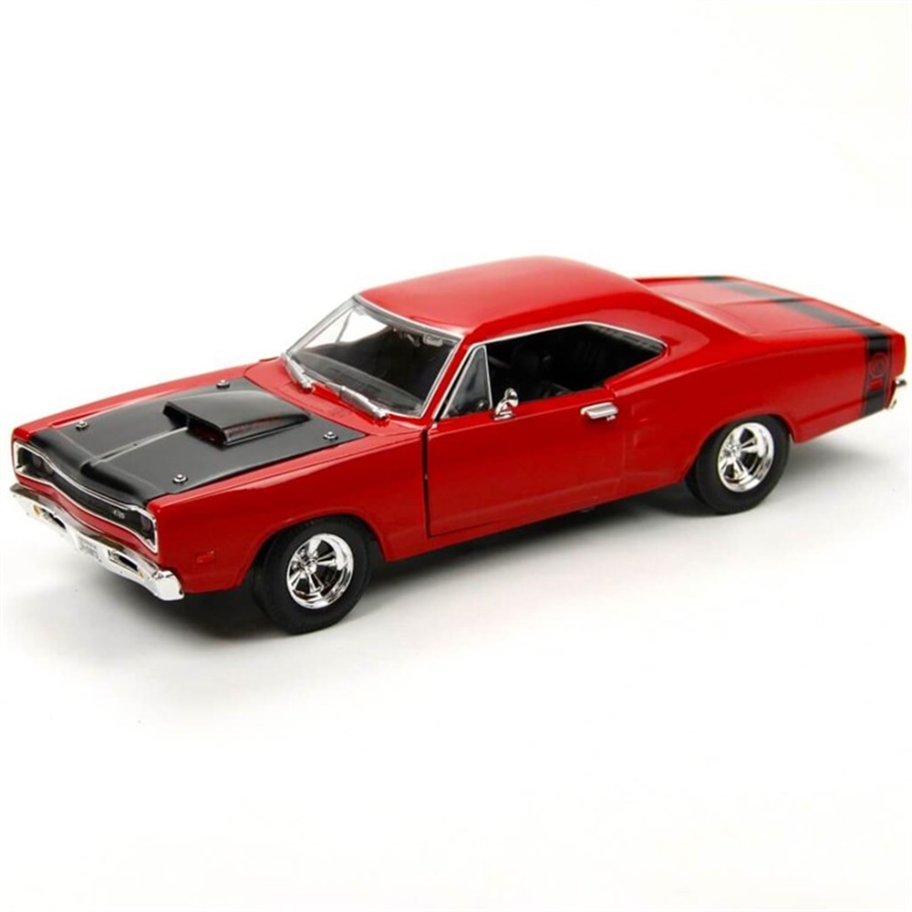 Metal Motormax 1969 Dodge Coronet 1:24