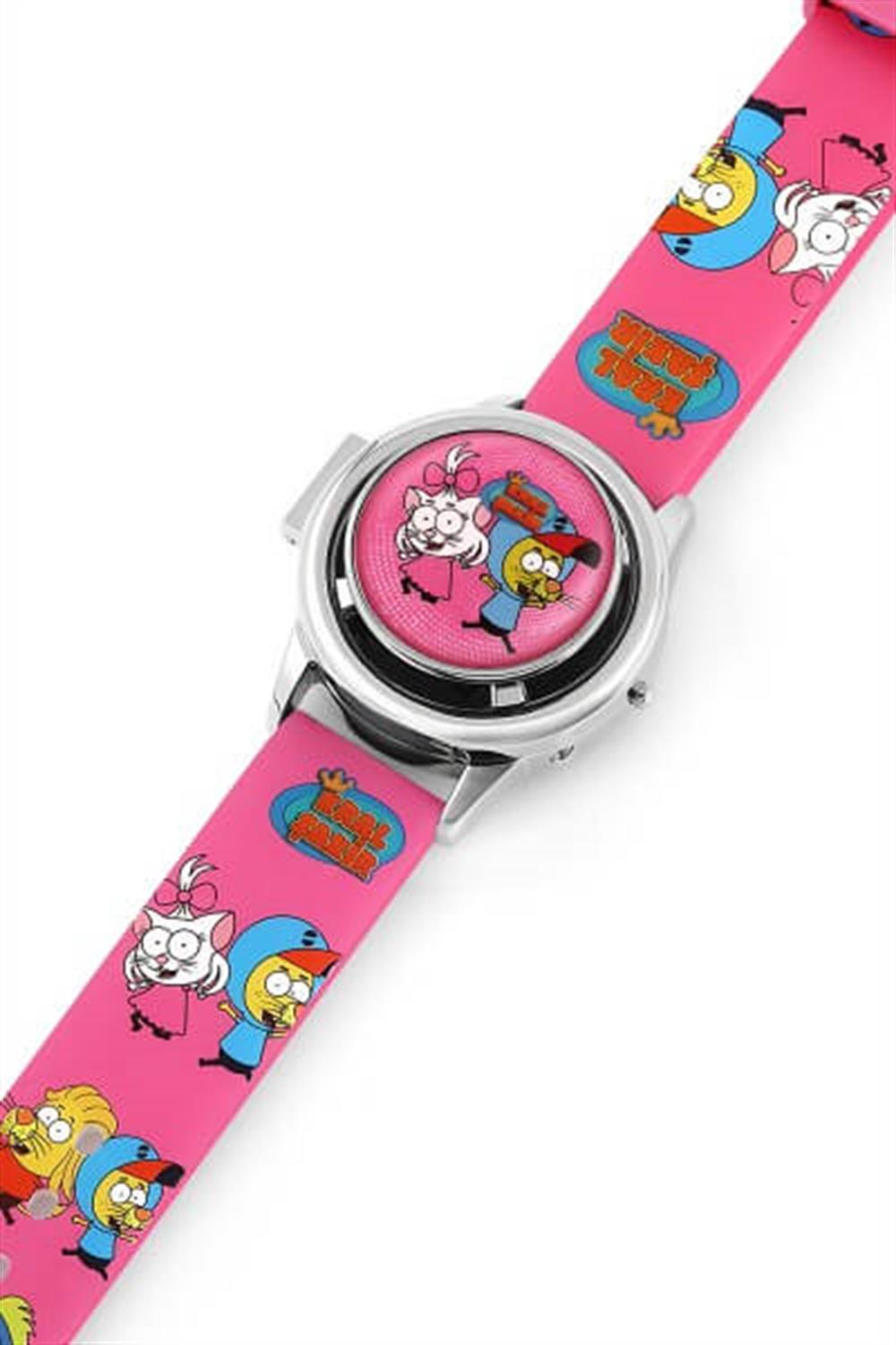 MiniFlak Lisanslı Kral Şakir KS5032-5 Pembe Çocuk Kol Saati MiniFlak KS5032-5