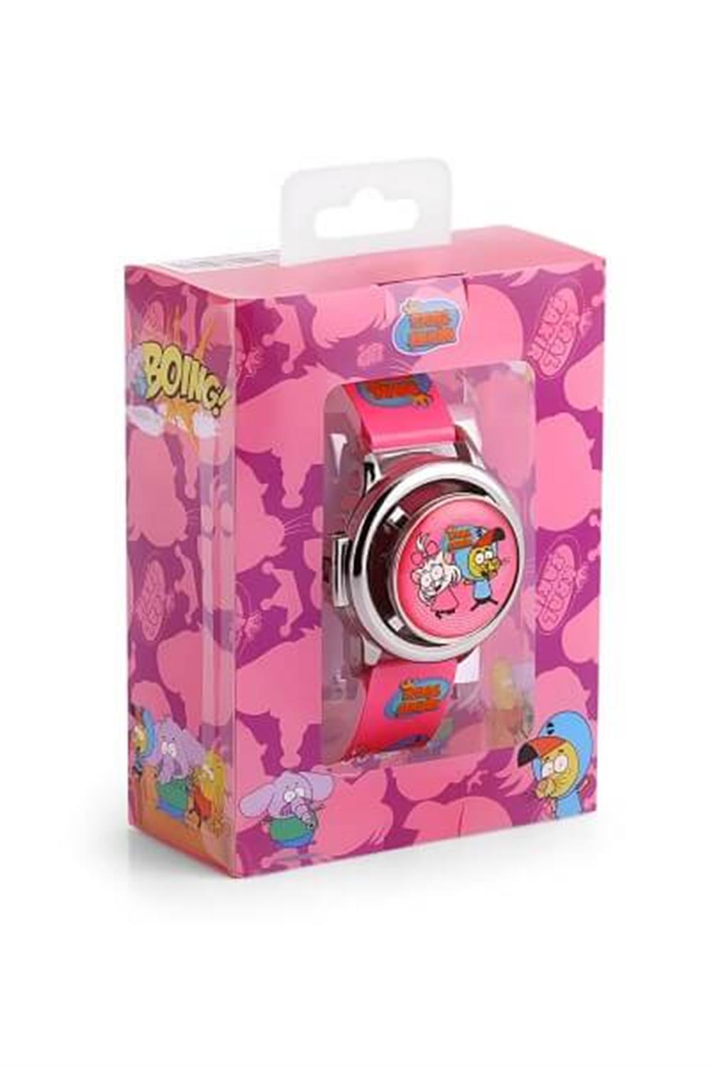 MiniFlak Lisanslı Kral Şakir KS5032-5 Pembe Çocuk Kol Saati MiniFlak KS5032-5