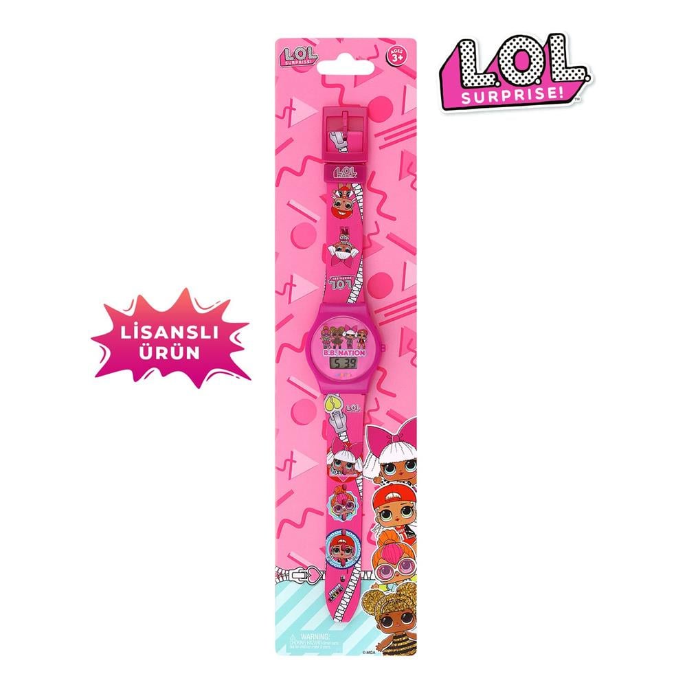 MiniFlak Lisanslı L.O.L SURPRISE! LOL7152 Çocuk Kol Saati MiniFlak LOL7152