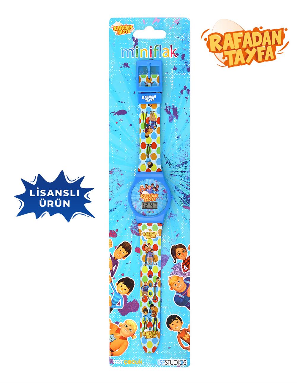 MiniFlak Lisanslı Rafadan Tayfa RF7151 Mavi Renk Erkek Çocuk Kol Saati MiniFlak RF7151