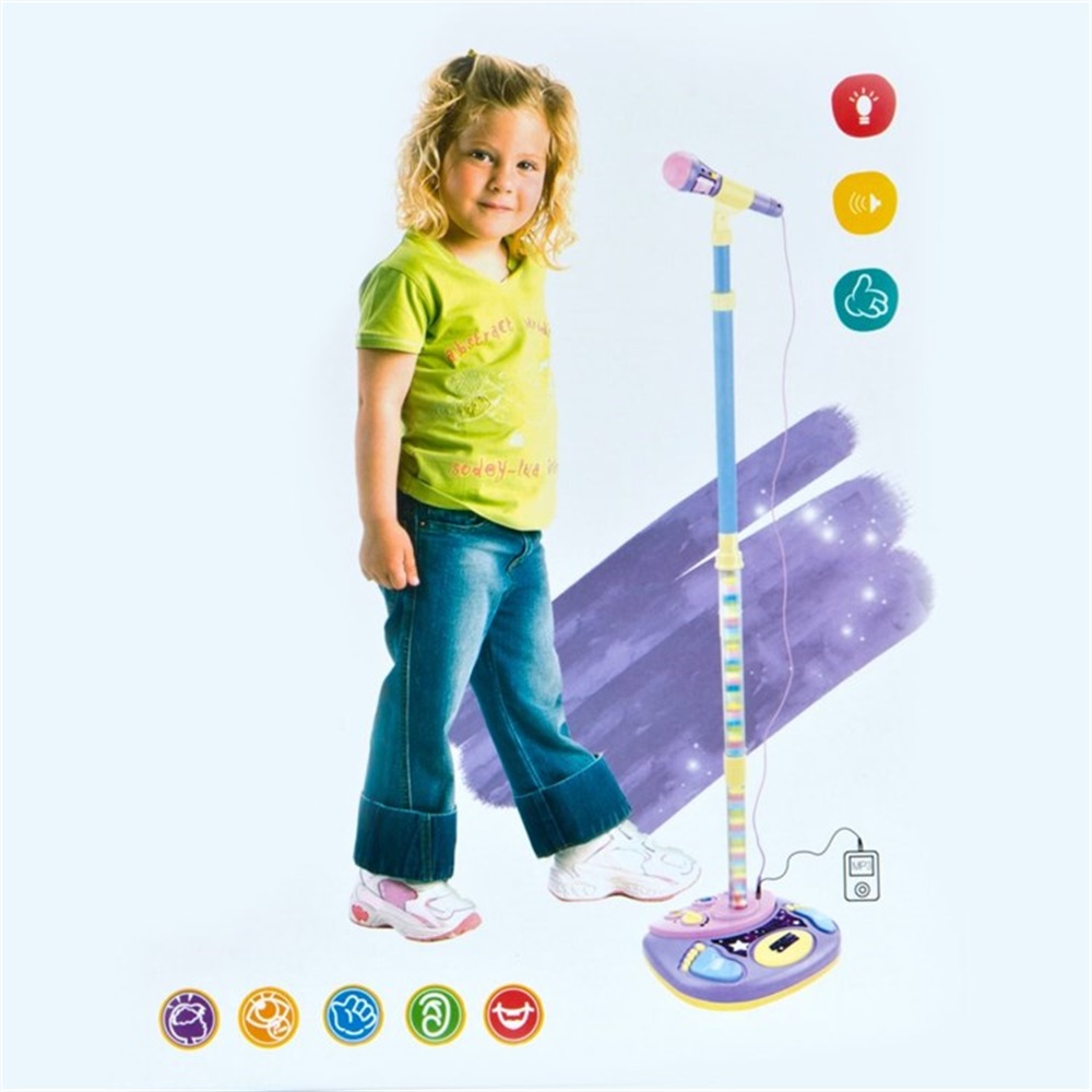 Minik Şarkıcı Mp3 Çalarlı Ayaklı Mikrofon Seti