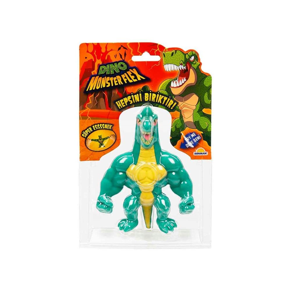Monster Flex Dino Süper Esnek Figür 15 cm Brontorex Monster Flex S00061174 B