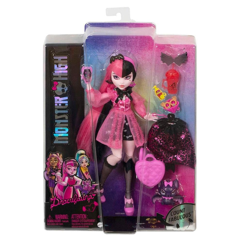 Monster High Ana Karakter Bebekler Draculaura HPD53-HHK51 Monster High HHK51