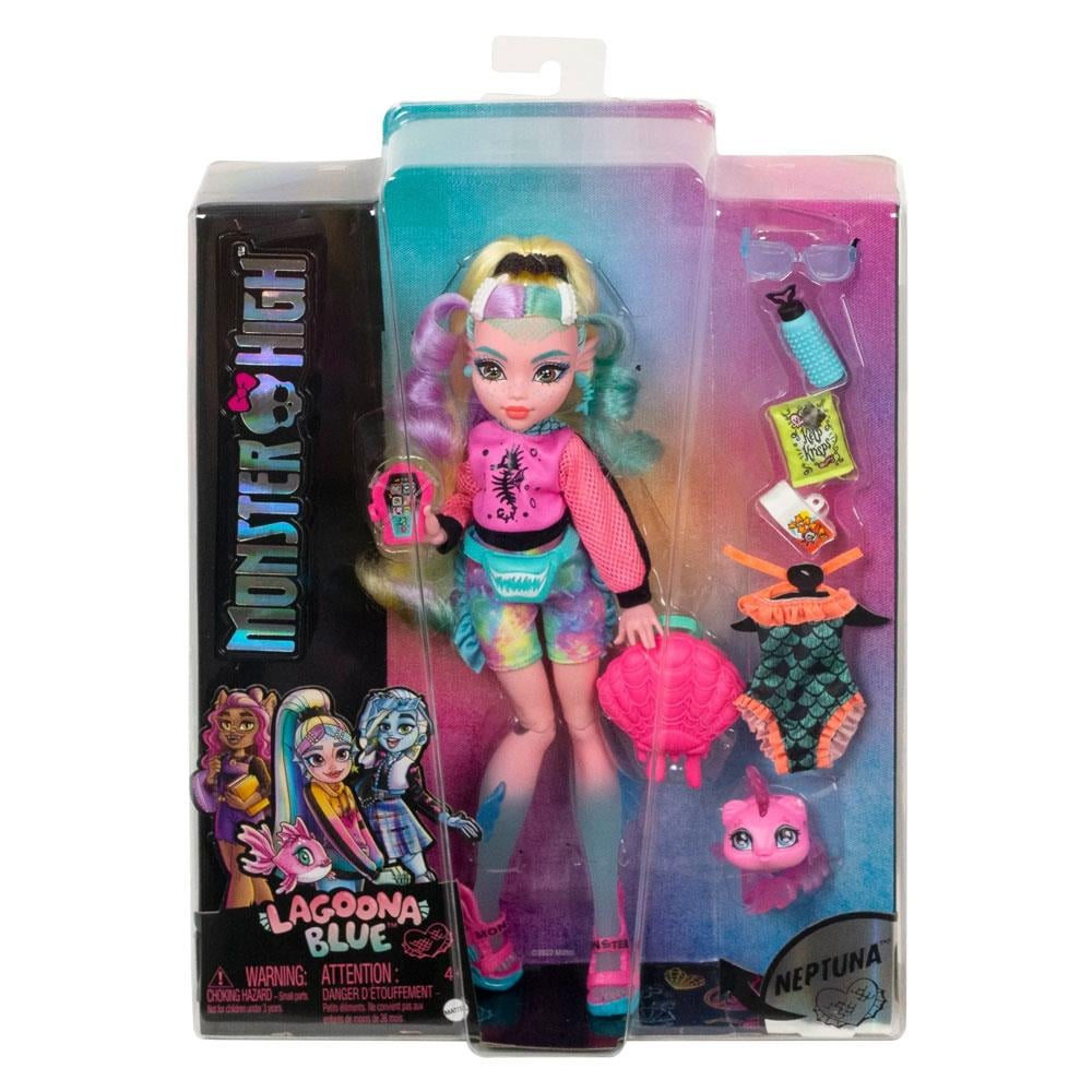 Monster High Ana Karakter Bebekler Lagoona Blue HPD53-HHK55 Monster High HHK55