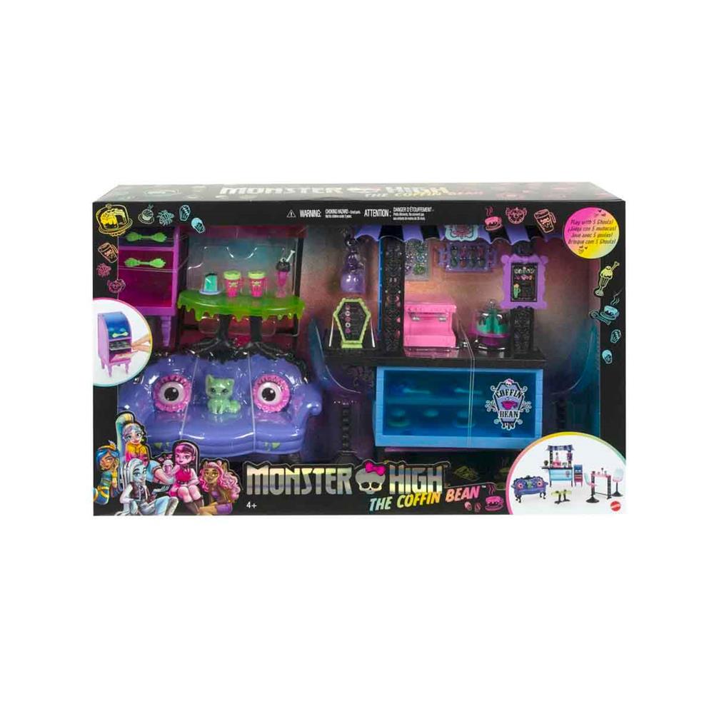 Monster High Coffin Bean Restoran Oyun Seti HHK65 Monster High HHK65