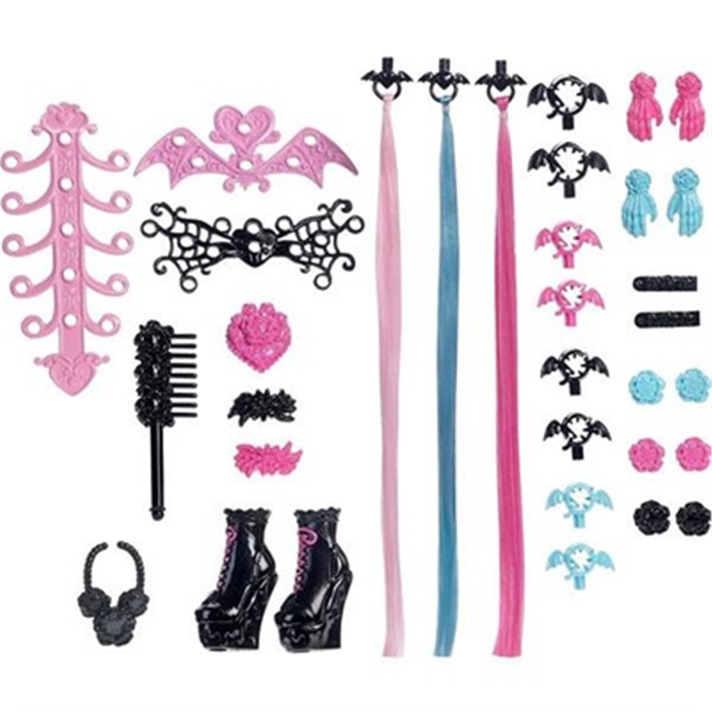 Monster High Saç Partisi Draculaura DVH36
