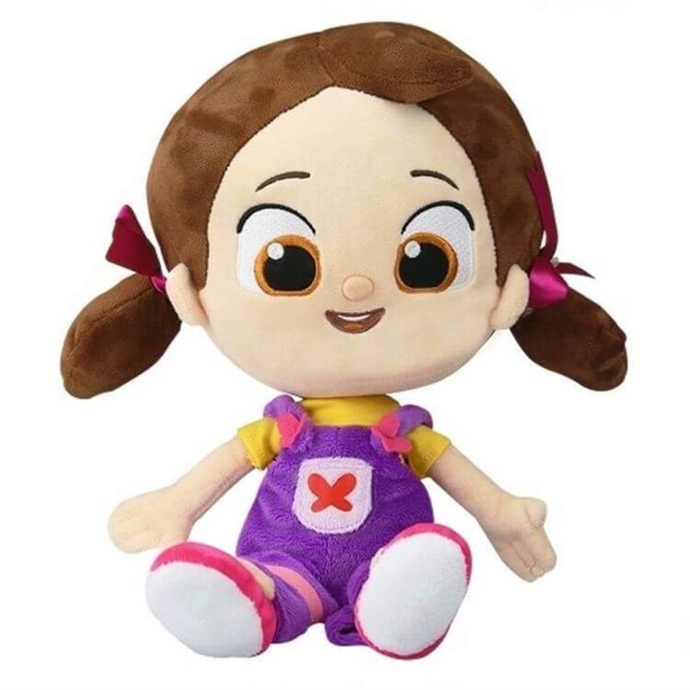 Müzikli Niloya Peluş Bebek 40 cm - Tulum Giysili