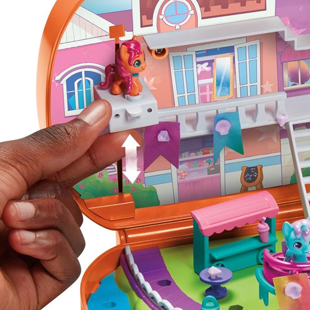 My Little Pony Mini Dünya Sihri: Kompakt Yaratıcı Oyun Seti Maretime Bay F3876-F5248 My Little Pony F5248