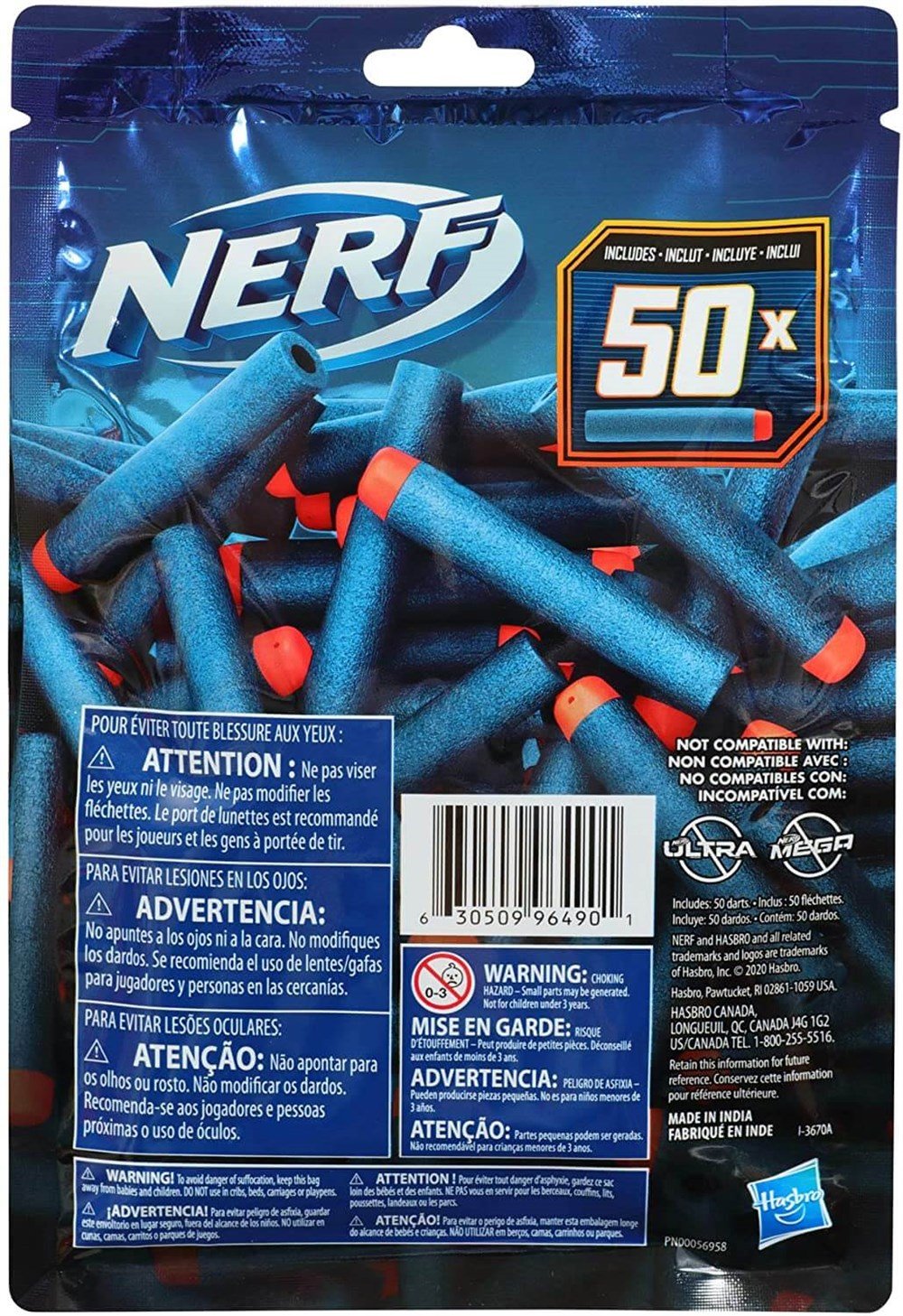 Nerf Elite 2.0 Dart 50li Yedek Paket E9484 Nerf E9484