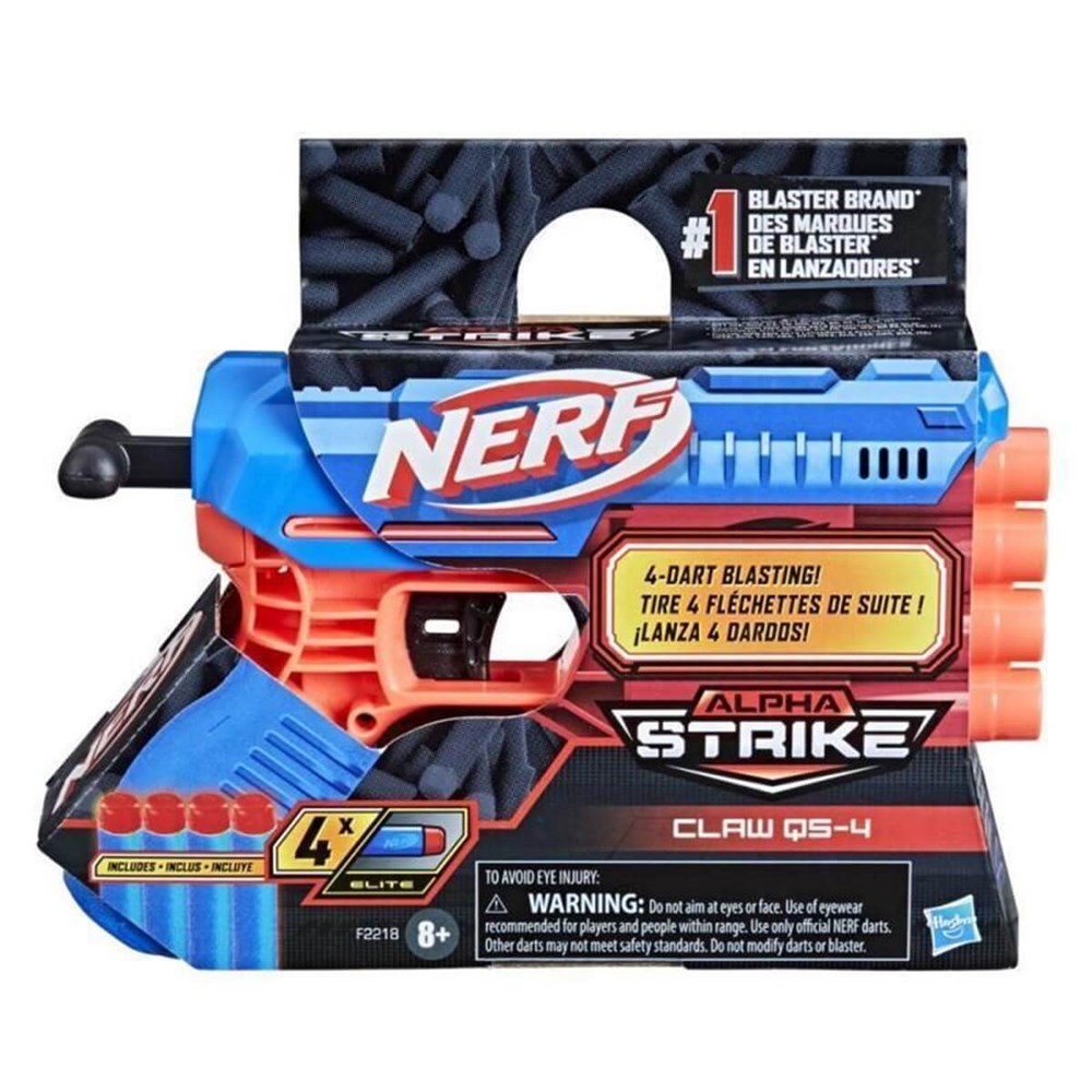 Nerf Alpha Strike Claw QS-4 F2218 Nerf F2218