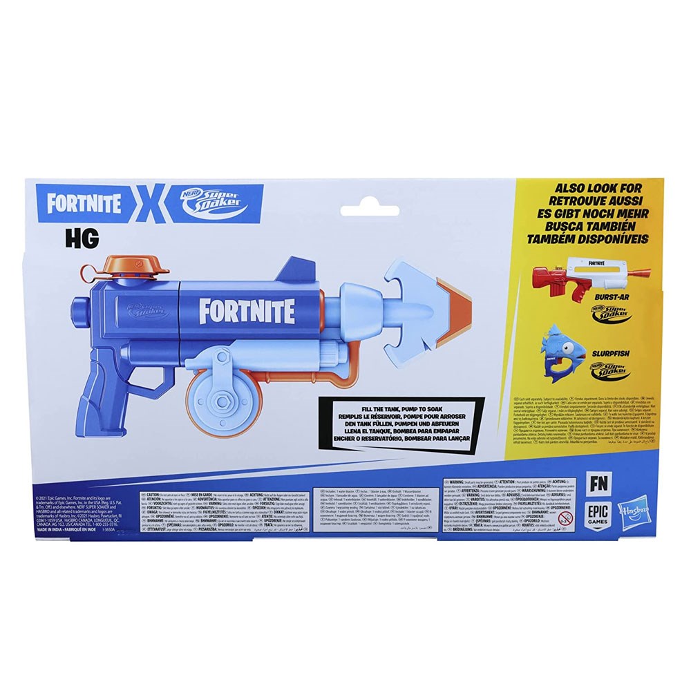 Nerf Super Sokaer Soa Fortnite HG F2560 Nerf F2560