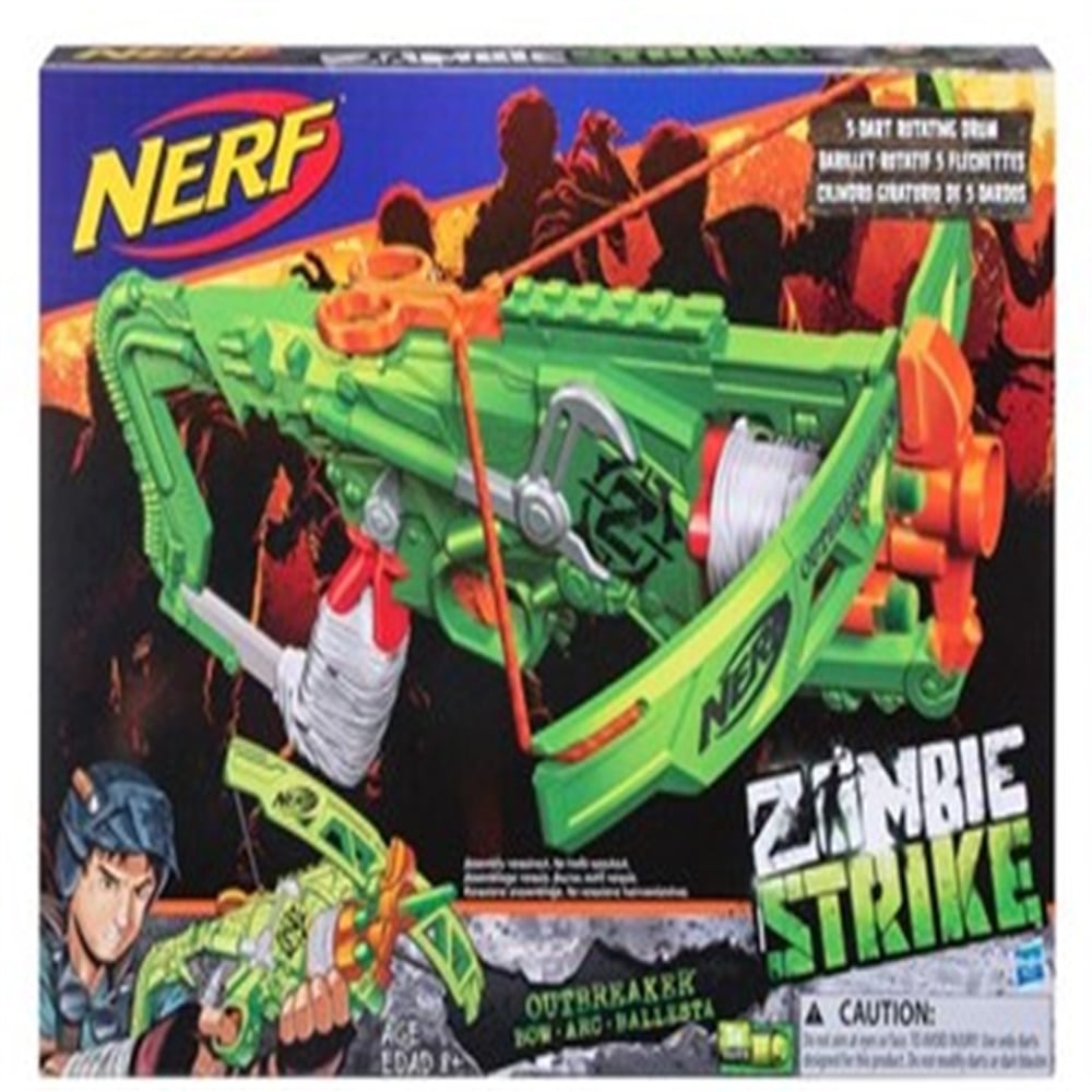 Nerf Zombie Strike Outbreaker Bow B9093