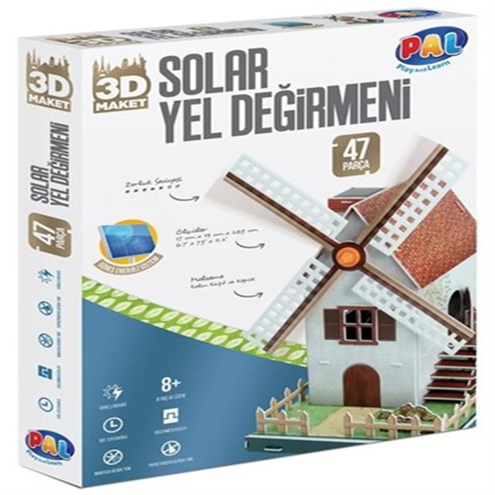 Pal 3D Solar Yelken Puzzle