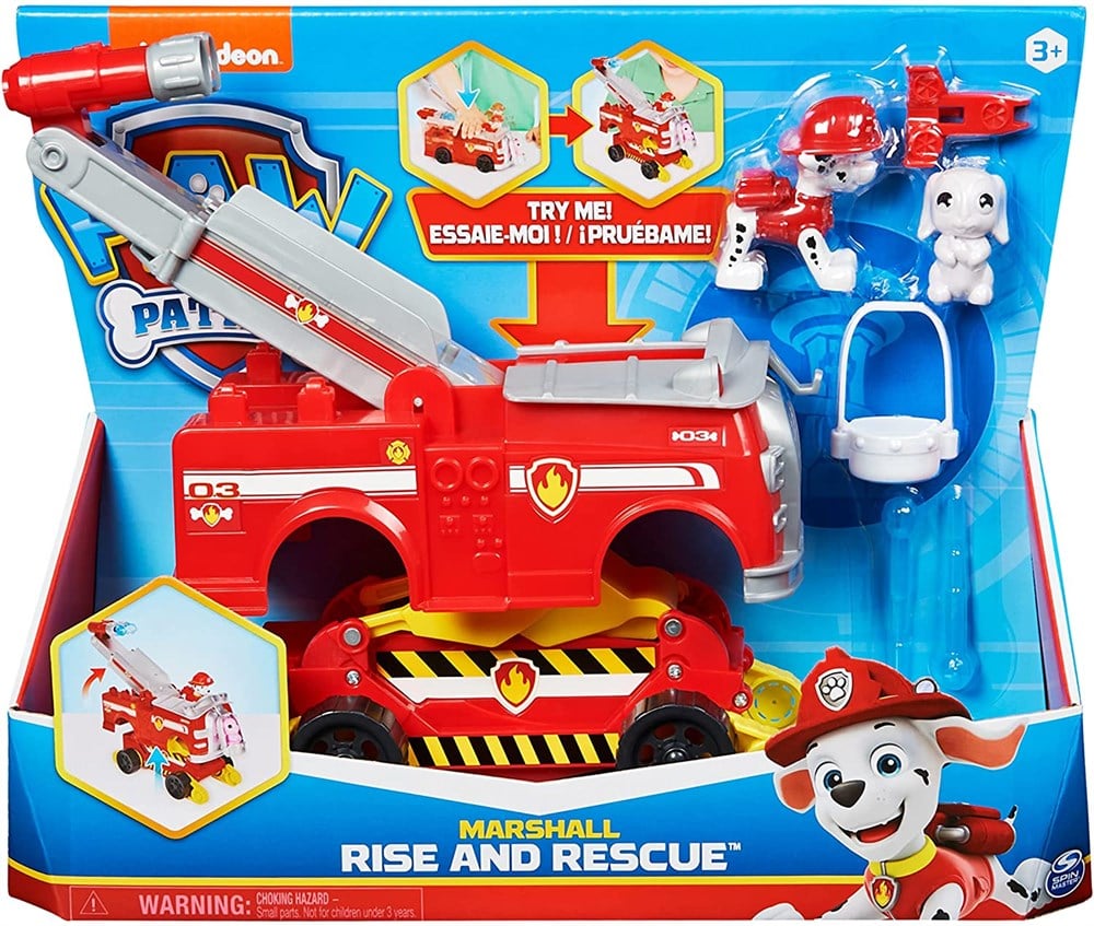 Paw Patrol Rise and Rescue Fonksiyonel Kurtarma Araçları 6062104-20133578 Paw Patrol SPM 20133578