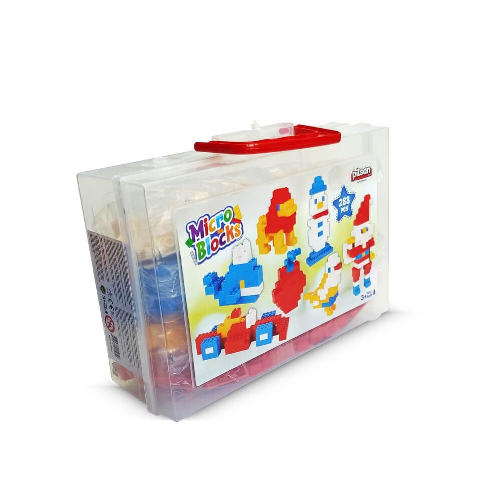 Pilsan 288 Parça Micro Bloklar Serisi Çantalı Pilsan PLS 03 553