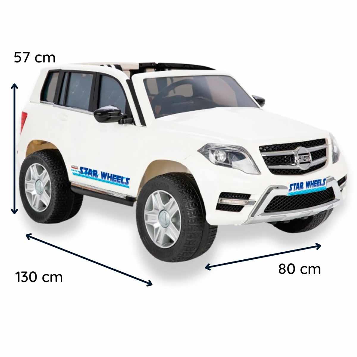 Pilsan Star Wheels Akülü Araba Kumandalı 12V Beyaz Pilsan PLS 05 200