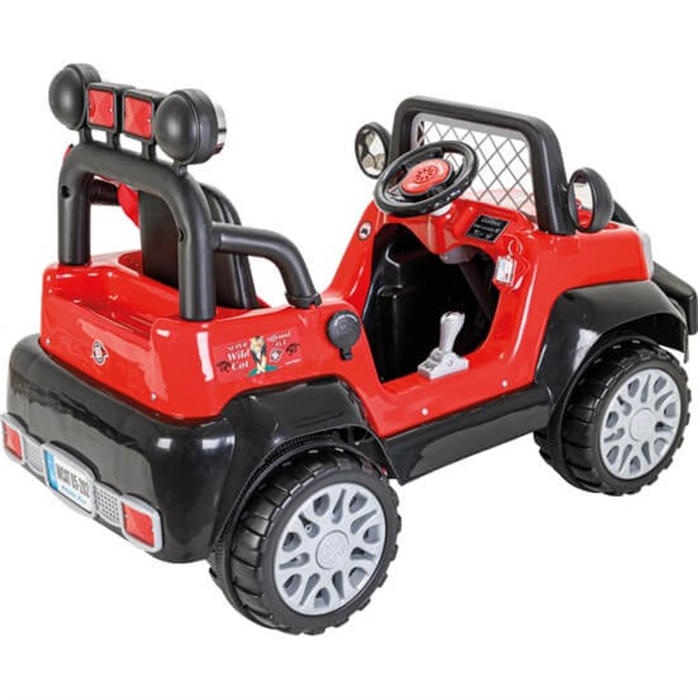 Pilsan Wild Cat 12V Kumandalı Akülü Araba Kırmızı Pilsan PLS 05 202