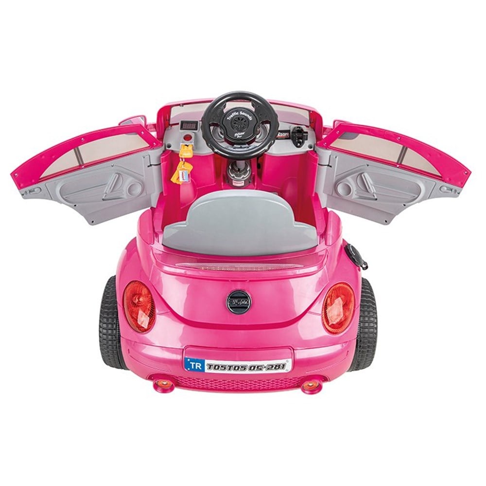 Pilsan Tostos 12V Akülü Araba Pembe Pilsan PLS 05 281 P