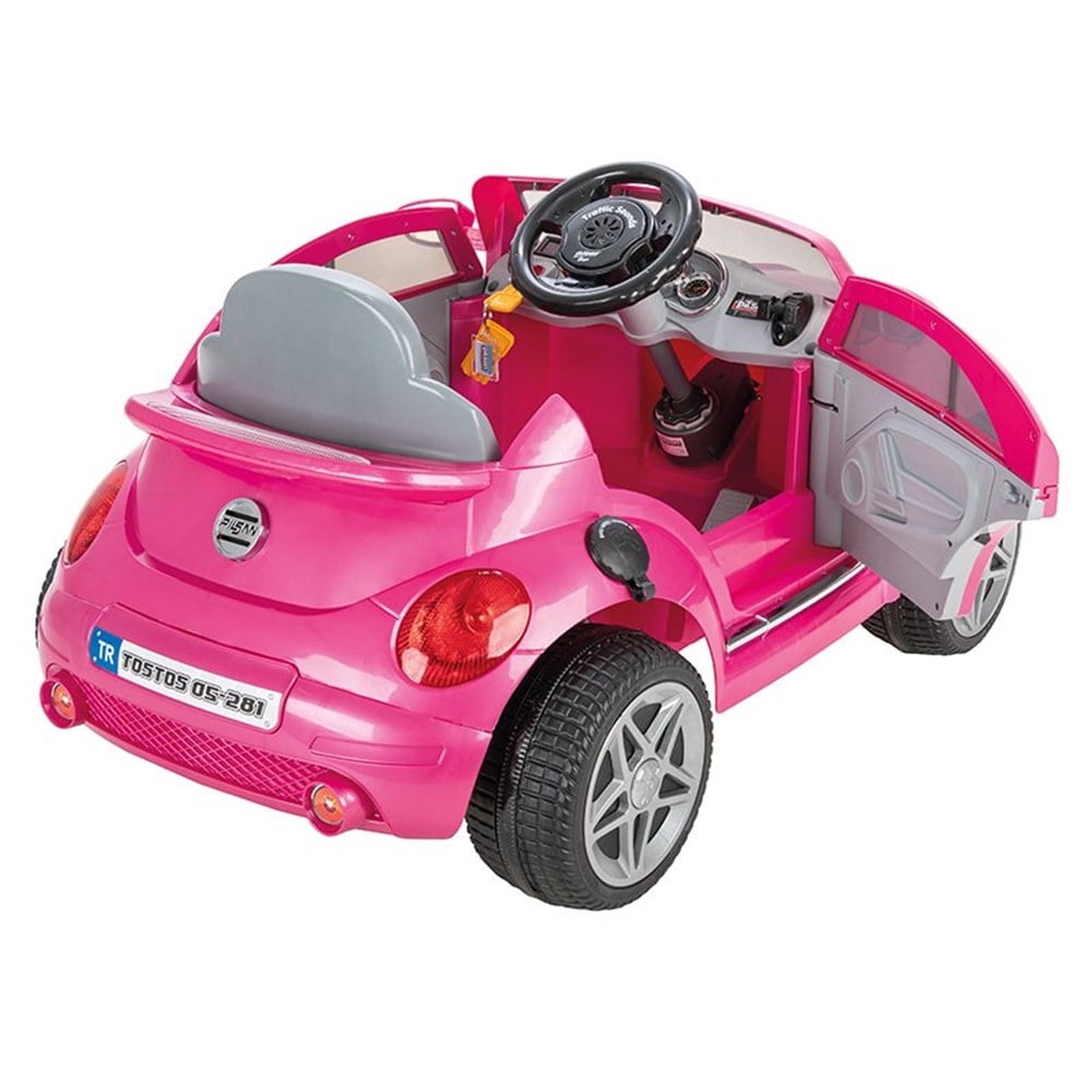 Pilsan Tostos 12V Akülü Araba Pembe Pilsan PLS 05 281 P