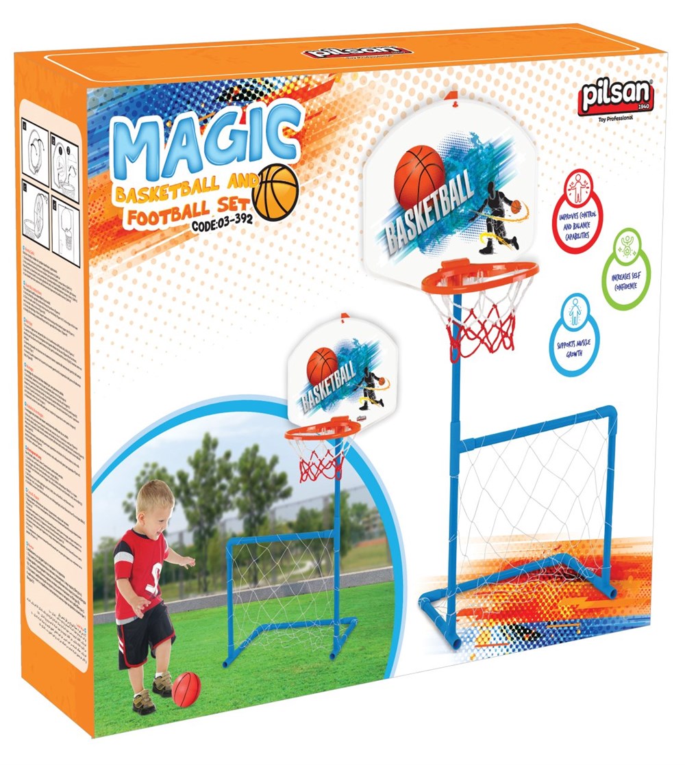 Pilsan Basket - Dart & Futbol Seti Pilsan PLS03392