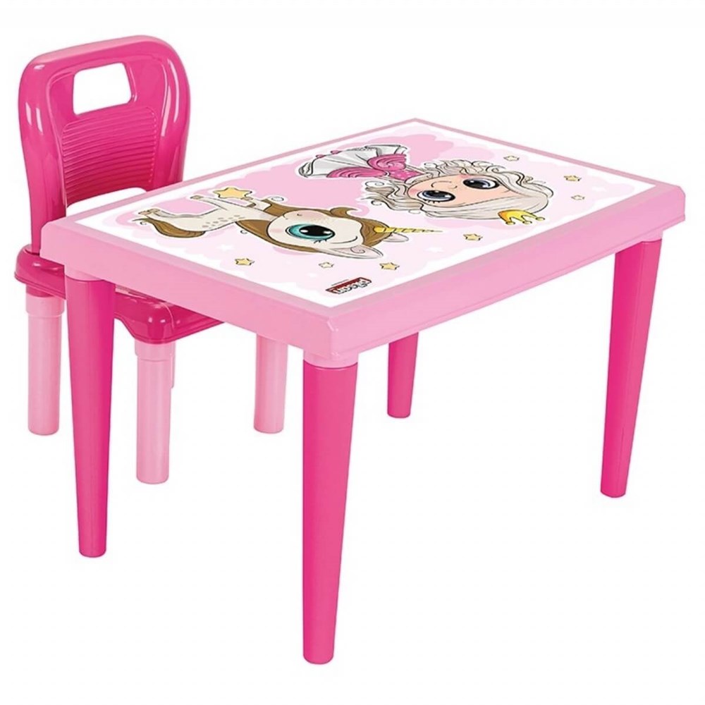 Pilsan Modern Çalışma Masası Pembe Pilsan PLSK 03 516