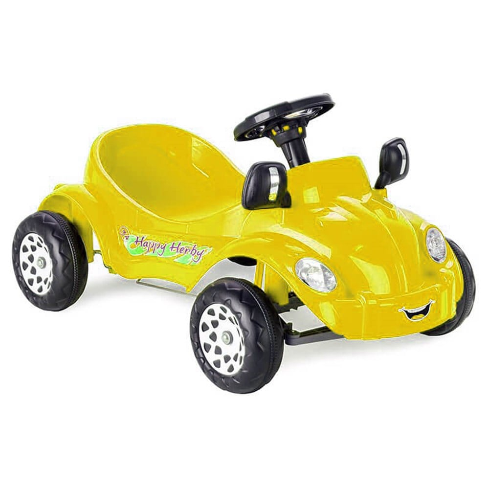 Pilsan Happy Herby Pedallı Araba - Sarı Pilsan PLSK07302