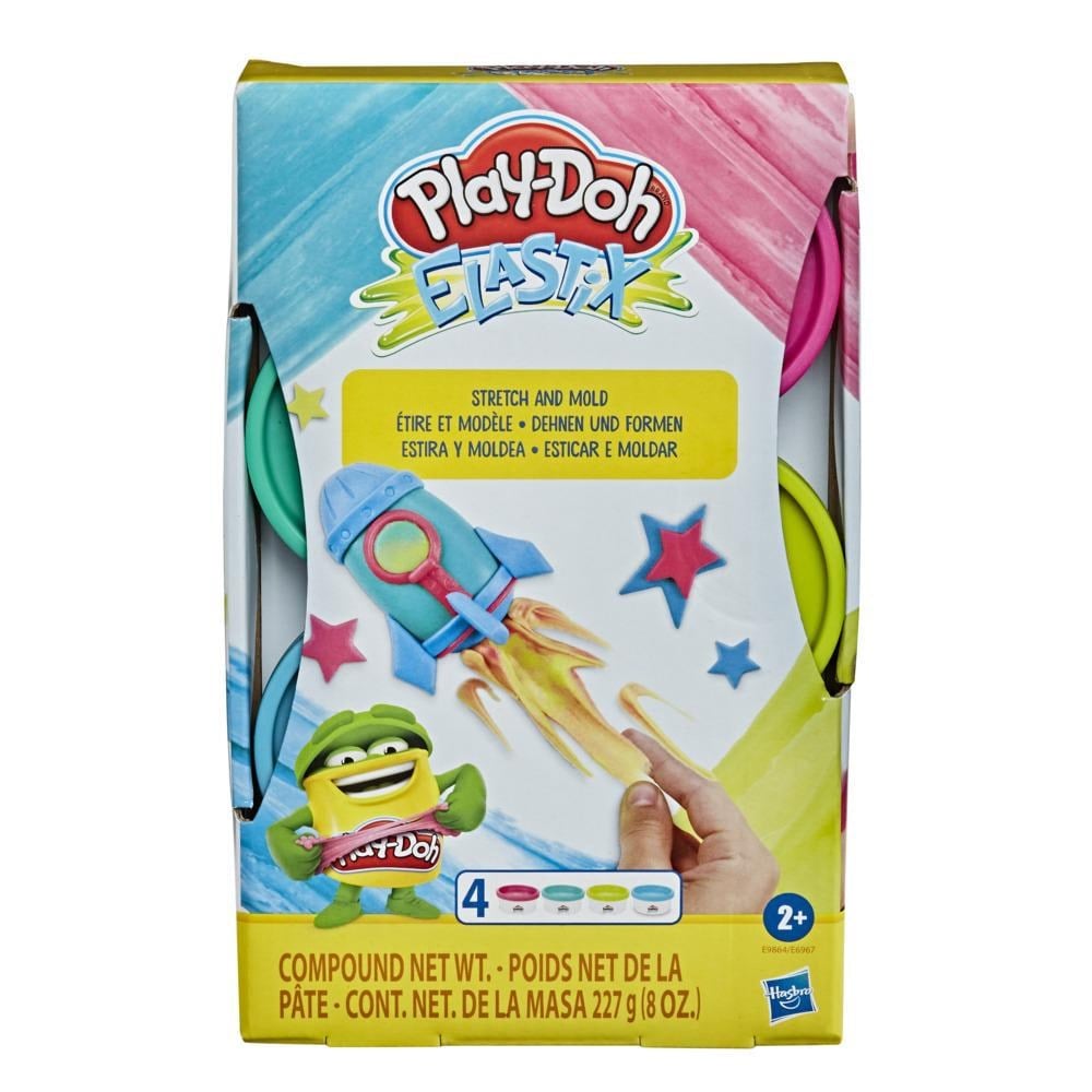 Play Doh Elastik 4lü Oyun Hamuru E6967-E9864 Play Doh E9864