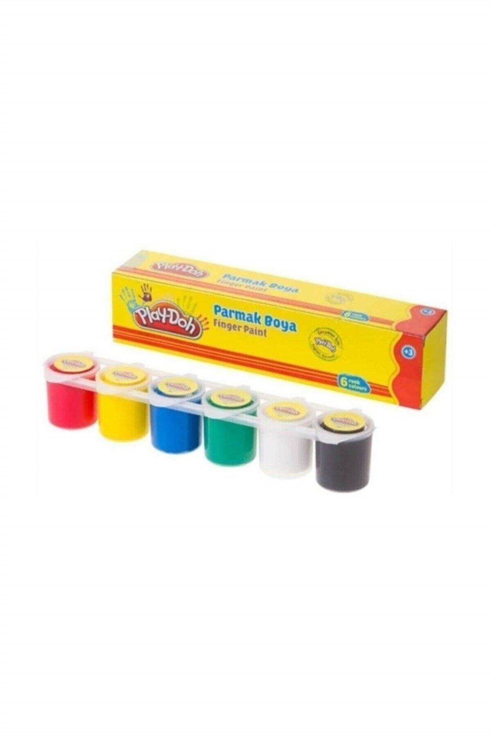 Play Doh 6 Renk Parmak Boyası Play Doh PLAY PR018