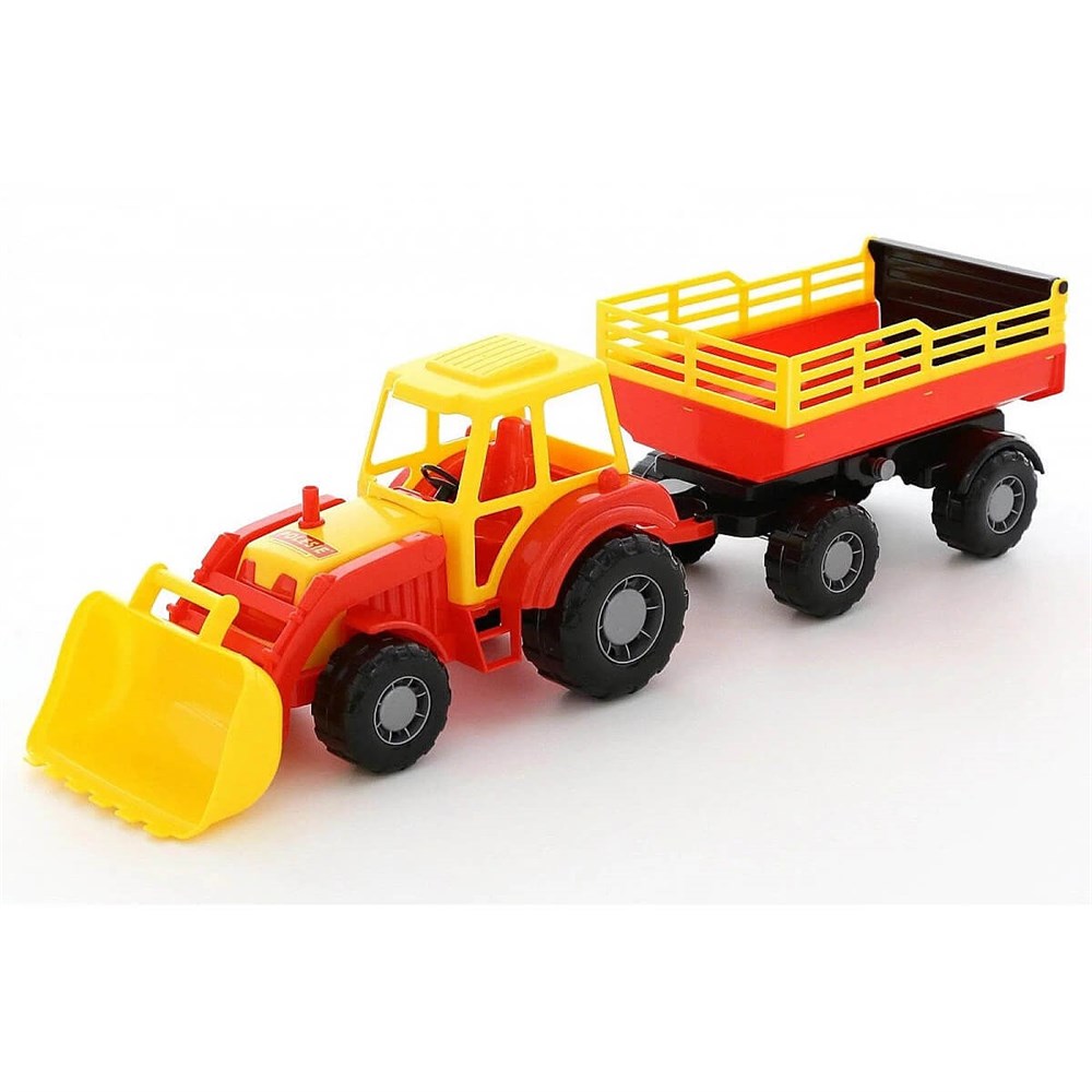 Polesie Altay Römorklu Kepçeli Traktör No:2 35363 Polesie POL 35363