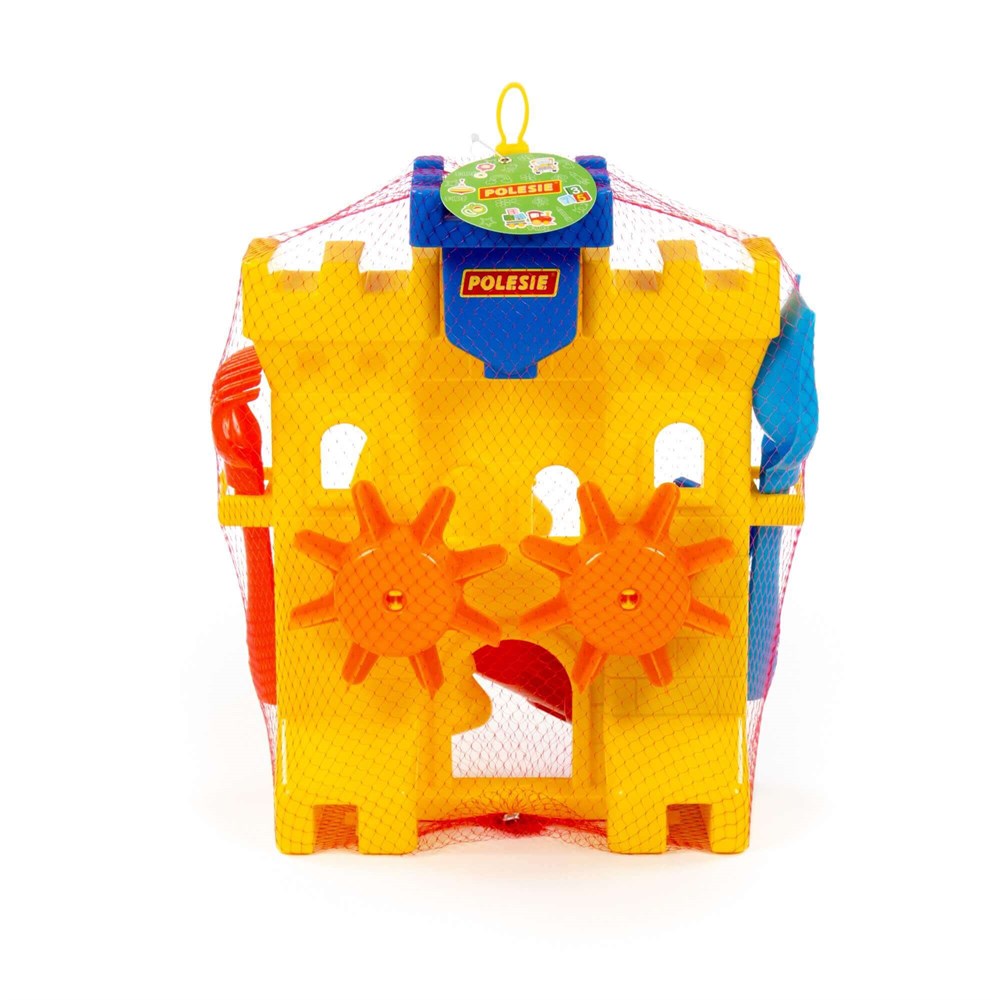 Polesie Set No.466 Kale Kum Değirmeni, Kürek No.5, Tırmık No.5, Kalıplar Polesie POL 45102