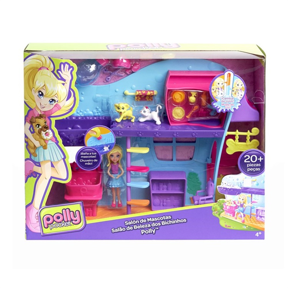 Polly Pocket Banyo Eğlencesi Oyun Seti FPH96