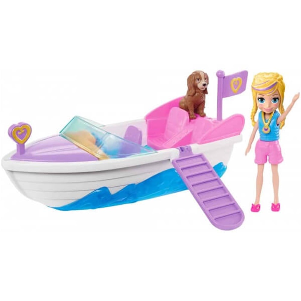 Polly Pocket Sürat Teknesi Seti Gdm08-Gdm09 Polly Pocket GDM09