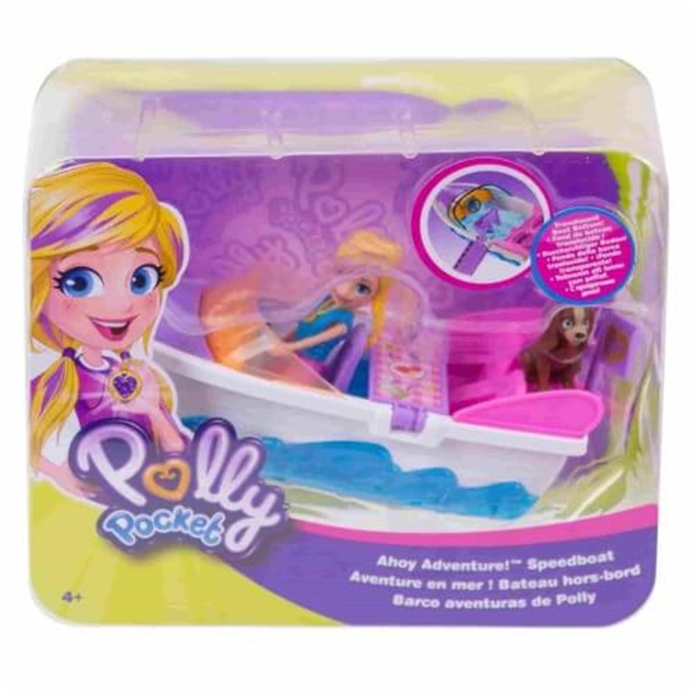 Polly Pocket Sürat Teknesi Seti Gdm08-Gdm09 Polly Pocket GDM09